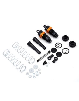 JQRacing Complete Rear THE Silk Shock Set w/Medium Springs (Yellow Edition)
