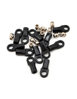 Traxxas Large Rod Ends w/Hollow Balls (12)