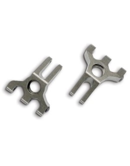 Traxxas Stub Axle Carriers, Blue Aluminum (Jato)